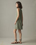 Women's Muscle Tee Dress - Light Fatigue